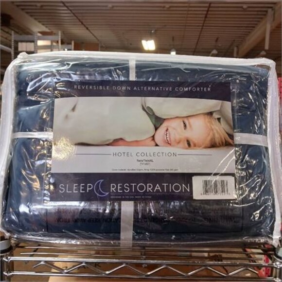 Sleep Restoration Reverisble Down Alternative Comforter, Twin/Twin XL 74" x 89" - Picture 1 of 1